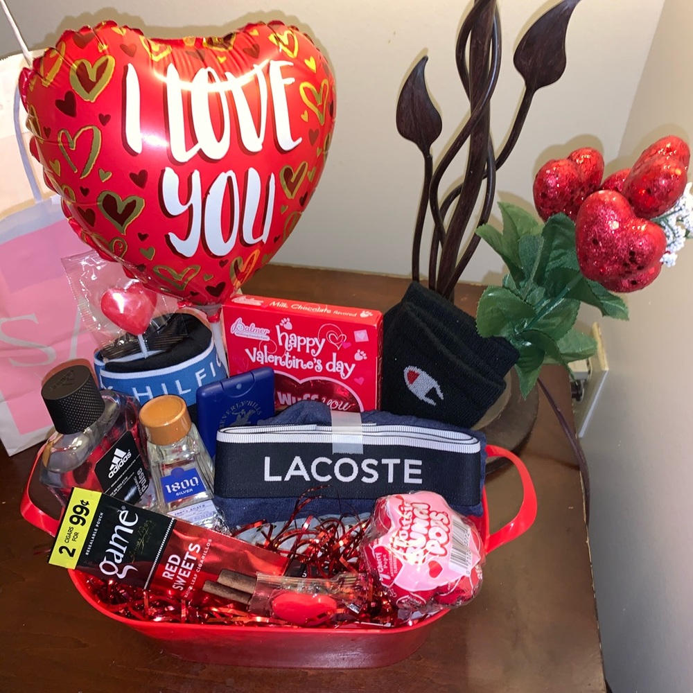 Men’s Valentines Basket